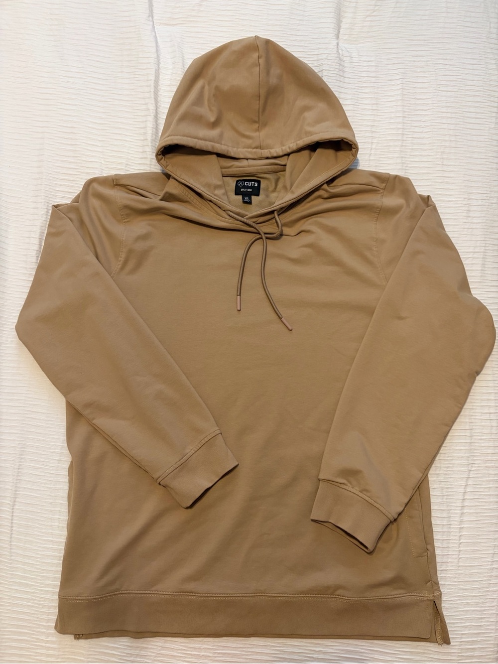 Cuts Clothing Men's Tan Hyperloop Hoodie